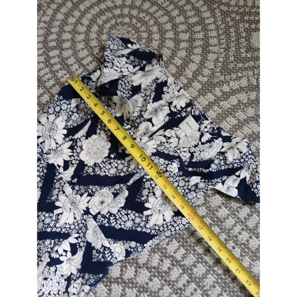 Maeve Cecily Dress Womens XS Fit Flare Sweetheart Blue‎ White Coquette Romantic - Picture 8 of 12